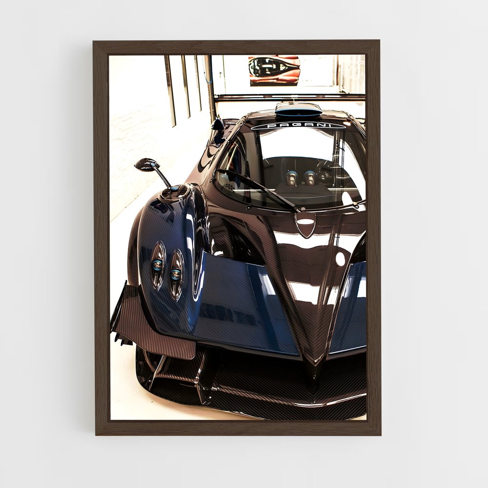 Poster Garage Zonda – affiche Pagani (vue 5)